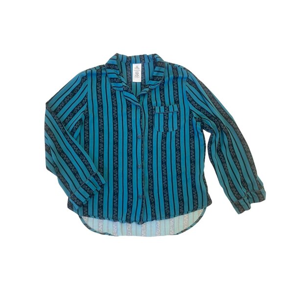 Disney Haunted Mansion pajama set Rare wallpaper print long pants retired - Picture 7 of 15